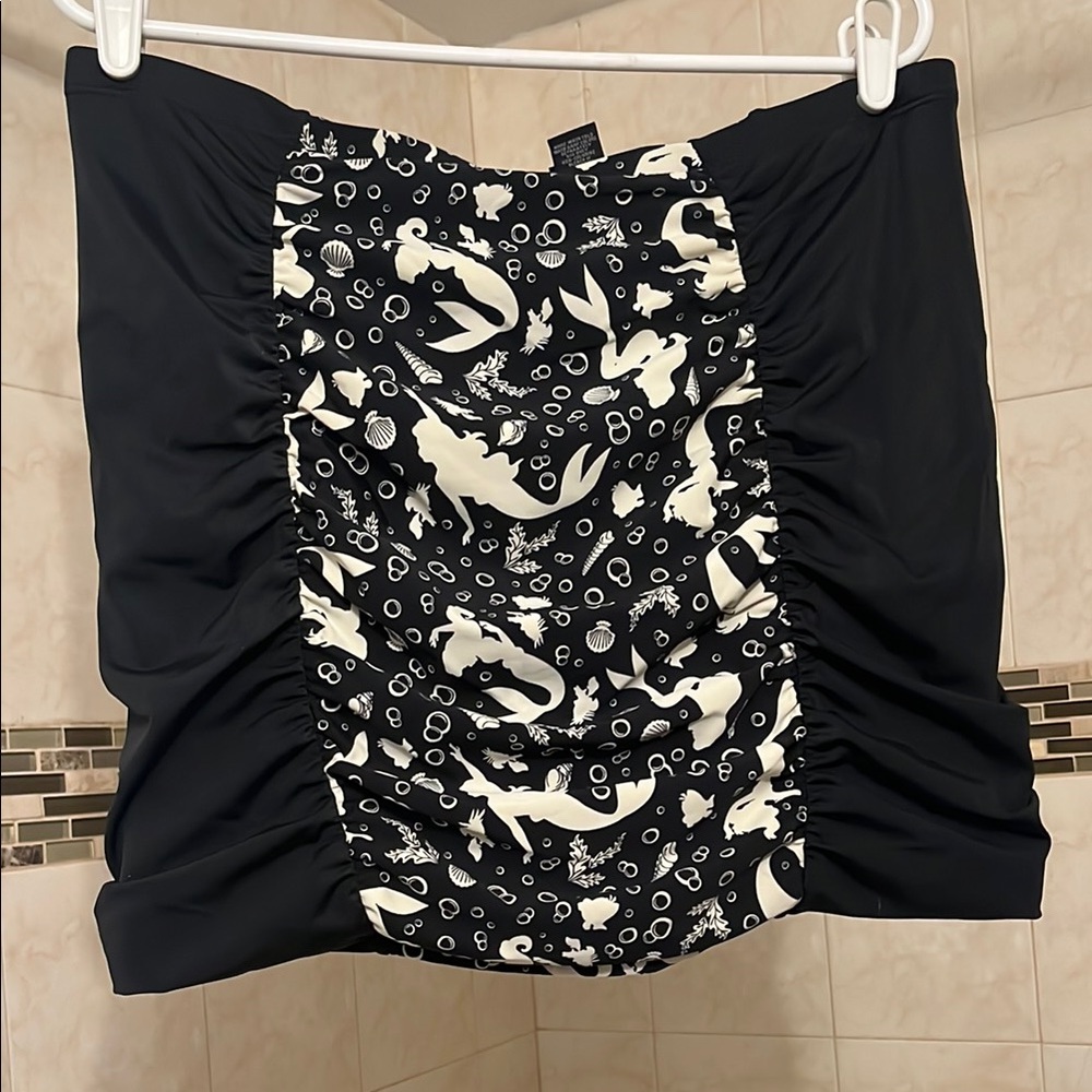 Stylish Black bathing suit bottom with The Little Mermaid Design